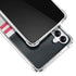 NFL Atlanta Falcons White Striped Galaxy A14 5G Clear Case