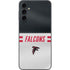 NFL Atlanta Falcons White Striped Galaxy A14 5G Skin