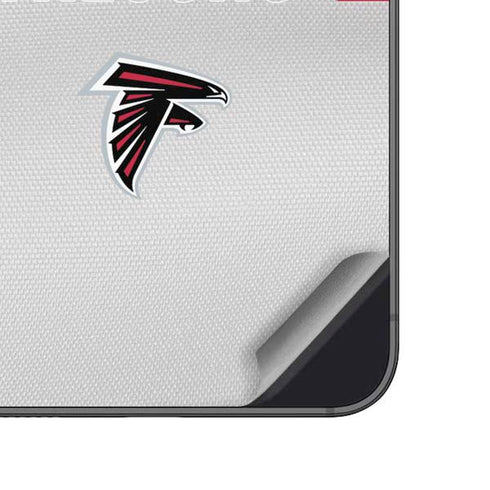 NFL Atlanta Falcons White Striped Galaxy A14 5G Skin