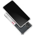 NFL Atlanta Falcons White Striped Galaxy A32 5G Clear Case