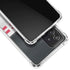 NFL Atlanta Falcons White Striped Galaxy A52 5G Clear Case