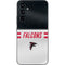 NFL Atlanta Falcons White Striped Galaxy A54 5G Skin