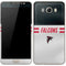 NFL Atlanta Falcons White Striped Galaxy J7 Skin