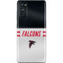 NFL Atlanta Falcons White Striped Galaxy S20 Fan Edition Skin