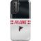 NFL Atlanta Falcons White Striped Galaxy S21 5G Pro Case