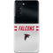 NFL Atlanta Falcons White Striped Galaxy S21 5G Skin