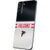 NFL Atlanta Falcons White Striped Galaxy S21 5G Skin