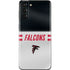 NFL Atlanta Falcons White Striped Galaxy S21 Plus 5G Skin