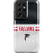 NFL Atlanta Falcons White Striped Galaxy S21 Ultra 5G Pro Case