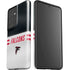 NFL Atlanta Falcons White Striped Galaxy S21 Ultra 5G Pro Case