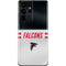 NFL Atlanta Falcons White Striped Galaxy S21 Ultra 5G Skin