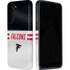 NFL Atlanta Falcons White Striped Galaxy S22 Plus Pro Case