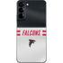NFL Atlanta Falcons White Striped Galaxy S22 Plus Skin