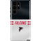 NFL Atlanta Falcons White Striped Galaxy S22 Ultra Pro Case