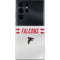NFL Atlanta Falcons White Striped Galaxy S22 Ultra Skin