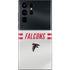 NFL Atlanta Falcons White Striped Galaxy S22 Ultra Skin