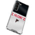 NFL Atlanta Falcons White Striped Galaxy S23 Clear Case