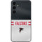 NFL Atlanta Falcons White Striped Galaxy S23 FE Skin