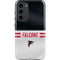 NFL Atlanta Falcons White Striped Galaxy S23 Plus Pro Case