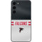 NFL Atlanta Falcons White Striped Galaxy S23 Plus Skin