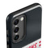 NFL Atlanta Falcons White Striped Galaxy S23 Pro Case