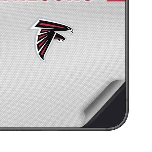 NFL Atlanta Falcons White Striped Galaxy S23 Skin