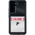 NFL Atlanta Falcons White Striped Galaxy S23 Waterproof Case