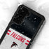 NFL Atlanta Falcons White Striped Galaxy S23 Waterproof Case