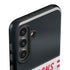 NFL Atlanta Falcons White Striped Galaxy S24 Impact Case
