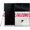 NFL Atlanta Falcons White Striped Samsung Galaxy Tab Skin