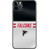 NFL Atlanta Falcons White Striped iPhone 11 Pro Max Skin