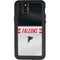 NFL Atlanta Falcons White Striped iPhone 11 Pro Max Waterproof Case