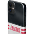 NFL Atlanta Falcons White Striped iPhone 12 Mini Lite Case