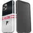 NFL Atlanta Falcons White Striped iPhone 12 Pro Impact Case