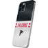 NFL Atlanta Falcons White Striped iPhone 12 Pro Max Skin