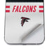 NFL Atlanta Falcons White Striped iPhone 12 Pro Max Skin