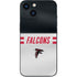 NFL Atlanta Falcons White Striped iPhone 13 Mini Skin