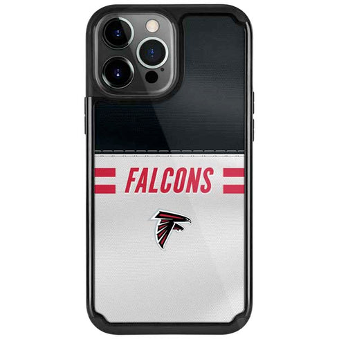 NFL Atlanta Falcons White Striped iPhone 13 Pro Cargo Case