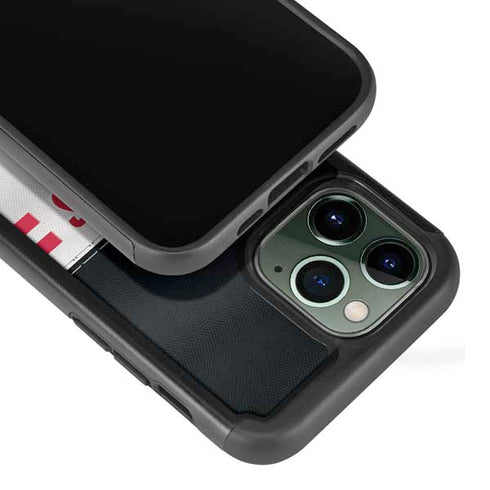 NFL Atlanta Falcons White Striped iPhone 13 Pro Cargo Case