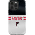 NFL Atlanta Falcons White Striped iPhone 13 Pro Impact Case