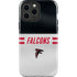 NFL Atlanta Falcons White Striped iPhone 13 Pro Max Impact Case