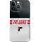 NFL Atlanta Falcons White Striped iPhone 13 Pro Skin