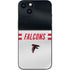 NFL Atlanta Falcons White Striped iPhone 13 Skin