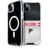 NFL Atlanta Falcons White Striped iPhone 14 MagSafe Case