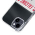 NFL Atlanta Falcons White Striped iPhone 14 Plus MagSafe Case