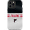 NFL Atlanta Falcons White Striped iPhone 15 Pro Max Impact Case