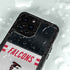 NFL Atlanta Falcons White Striped iPhone 14 Pro Max Waterproof Case