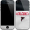 NFL Atlanta Falcons White Striped iPhone 5/5s/5SE Skin