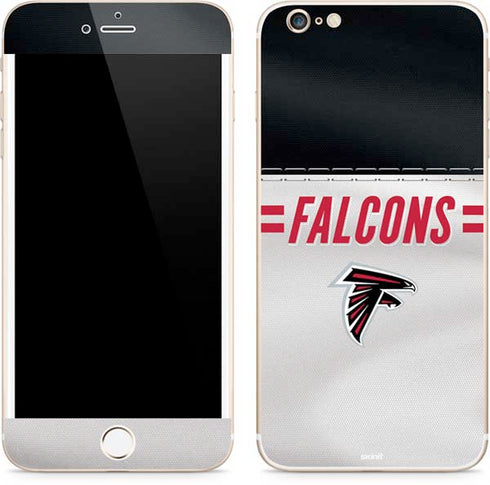 NFL Atlanta Falcons White Striped iPhone 6/6s Plus Skin