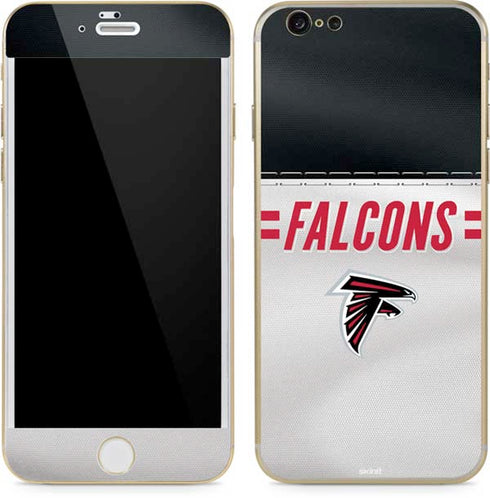 NFL Atlanta Falcons White Striped iPhone 6/6s Skin